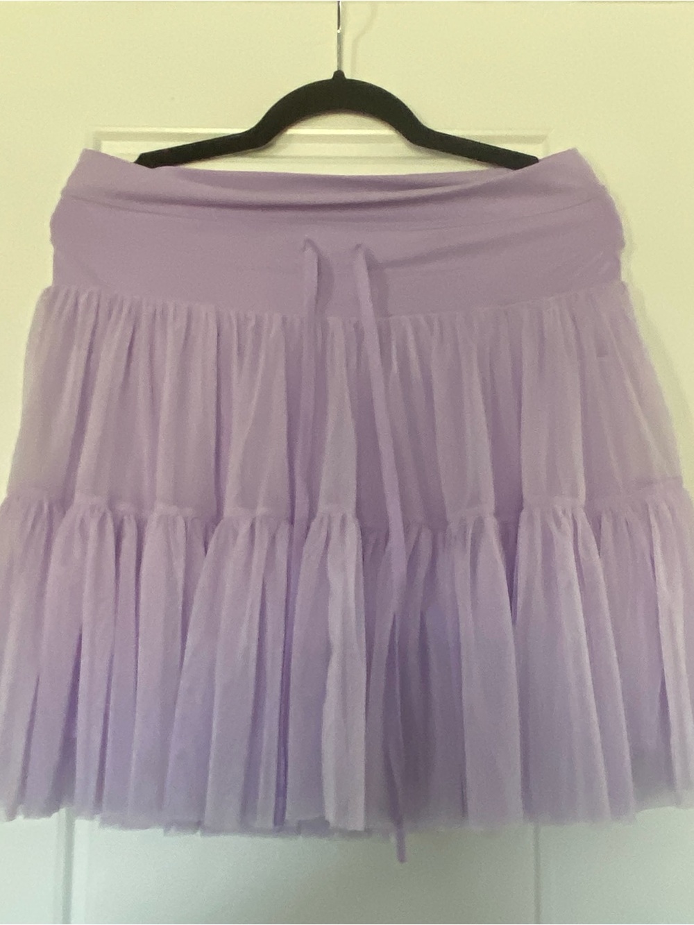 POPFLEX Lavender Tiered Skater Skirt